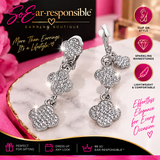Triple Quatrefoil Pave